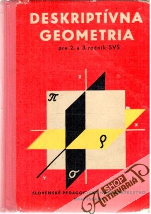 Obal knihy Deskriptívna geometria pre 2. a 3. ročník SVŠ