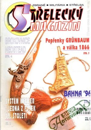 Obal knihy Střelecký magazín 7/1996