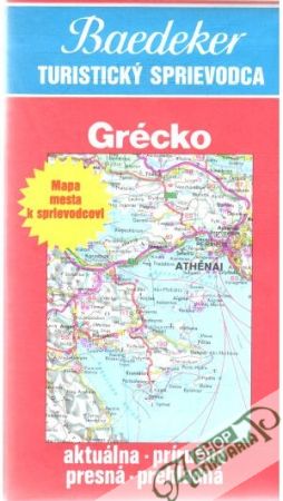 Obal knihy Grécko turistický sprievodca
