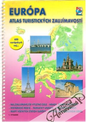 Obal knihy Európa atlas turistických zaujímavostí