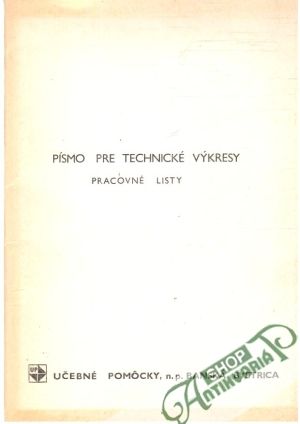 Obal knihy Písmo pre technické výkresy - pracovné listy