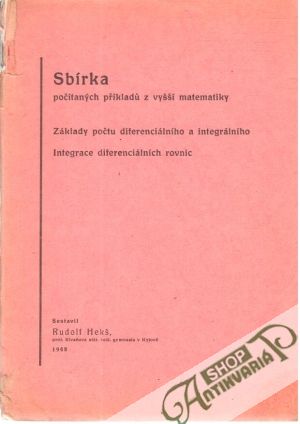 Obal knihy Sbírka počítaných příkladů z vyšší matematiky