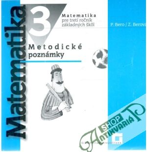 Obal knihy Matematika pre 3. ročník ZŠ - metodické poznámky