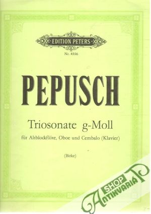 Obal knihy Triosonate g-Moll