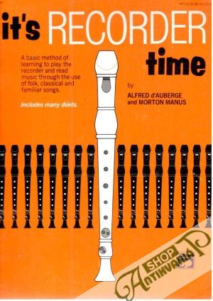 It's recorder time - d Auberge A., Manus M.