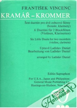 Obal knihy Kramář - Krommer