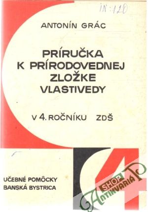 Obal knihy Príručka k prírodovednej zložke vlastivedy v 4. ročníku ZDŠ