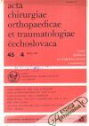 Kolektív autorov - Acta chirurgiae orthopaedicae et traumatologiae čechoslovaca 4/1978