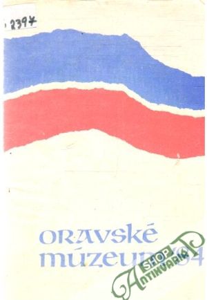 Obal knihy Oravské múzeum 1/1984