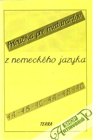 Obal knihy Príručka pre maturantov z nemeckého jazyka