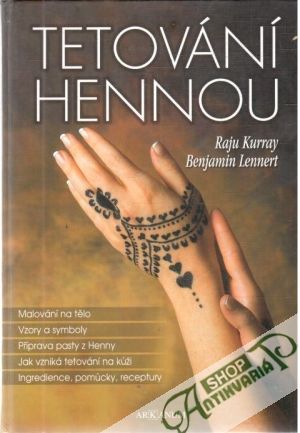 Obal knihy Tetování hennou