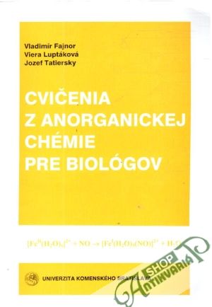 Obal knihy Cvičenia z anorganickej chémie pre biológov