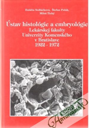 Obal knihy Ústav histológie a embryológie