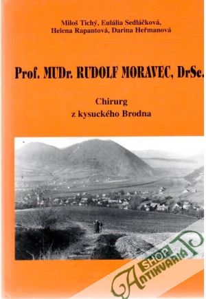 Obal knihy Prof. MUDr. Rudolf Moravec