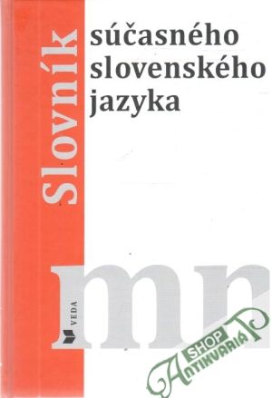 Obal knihy Slovník súčasného slovenského jazyka (M-N)