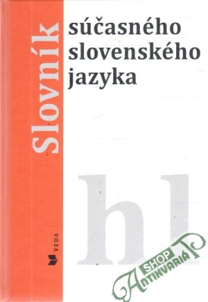 Obal knihy Slovník súčasného slovenského jazyka (H-L)