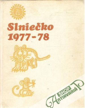Obal knihy Slniečko 1977-78