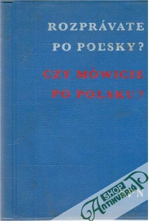 Obal knihy Rozprávate po poľsky?