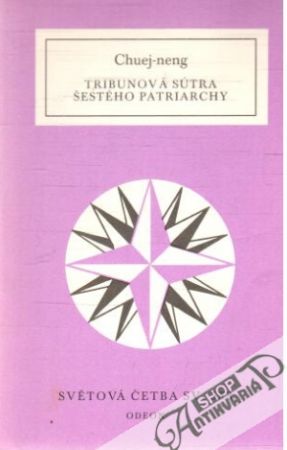 Obal knihy Tribunová sútra šestého patriarchy