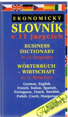Obal knihy Ekonomický slovník v 11 jazycích