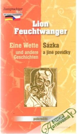 Obal knihy Sázka a jiné povídky, Eine Wette und andere Geschichten