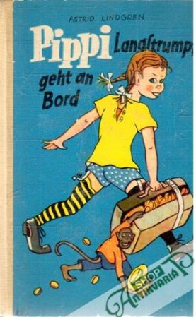 Obal knihy Pippi Langstrumpf geht an bord