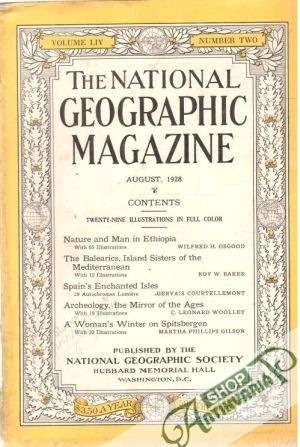 The national geographic magazine 8/1928 - Kolektív autorov