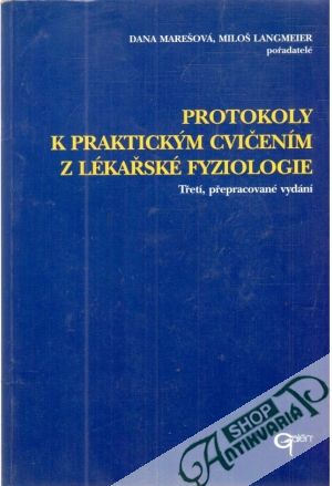 Obal knihy Protokoly k praktickým cvičením z lékařské fyziologie
