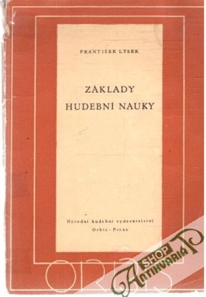 Obal knihy Základy hudební nauky