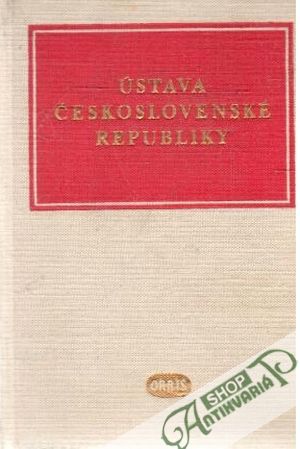 Obal knihy Ústava Československé republiky