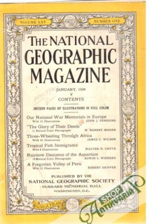 The national geographic magazine 1/1934 - Kolektív autorov