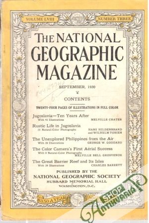 The national geographic magazine 9/1930 - Kolektív autorov