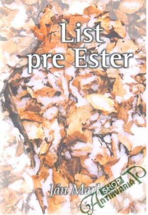 Obal knihy List pre Ester