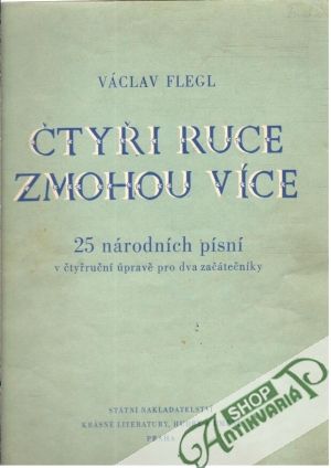 Obal knihy Čtyři ruce zmohou více