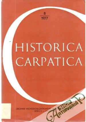 Obal knihy Historica carpatica 8/1977
