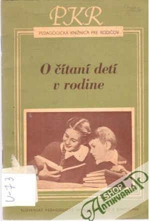 Obal knihy O čítaní detí v rodine