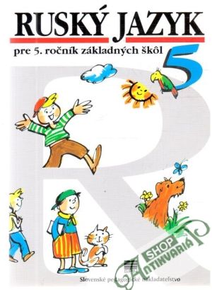 Obal knihy Ruský jazyk pre 5. ročník základných škôl