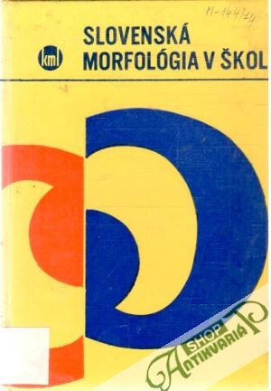 Obal knihy Slovenská morfológia v škole