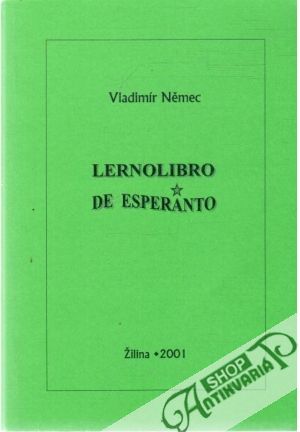 Obal knihy Lernolibro de esperanto