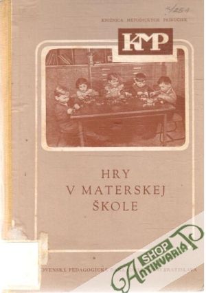 Obal knihy Hry v materskej škole
