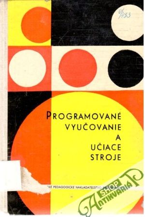 Obal knihy Programované vyučovanie a učiace stroje