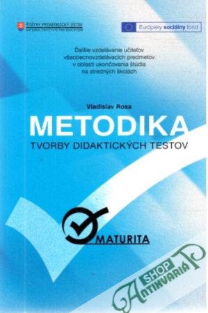Obal knihy Metodika tvorby didaktických testov