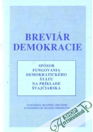 Obal knihy Breviár demokracie