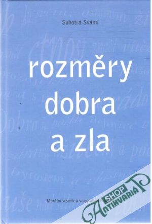 Obal knihy Rozměry dobra a zla