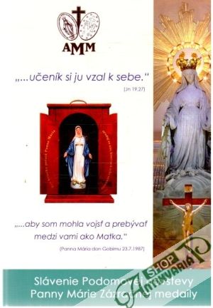 Obal knihy Slávenie Podomovej návštevy Panny Márie Zázračnej medaily