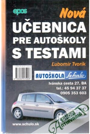 Obal knihy Nová učebnica pre autoškoly s testami