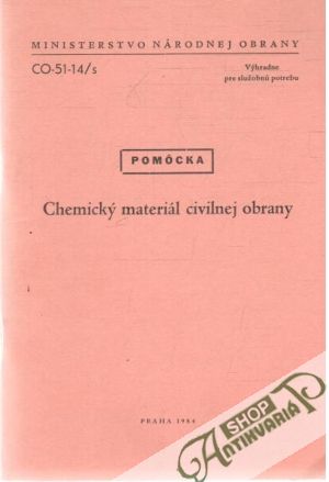 Obal knihy Chemický materiál civilnej obrany