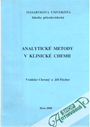 Obal knihy Analytické metody v klinické chemii