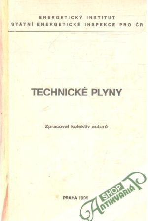 Obal knihy Technické plyny