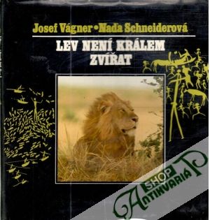 Obal knihy Lev není králem zvířat